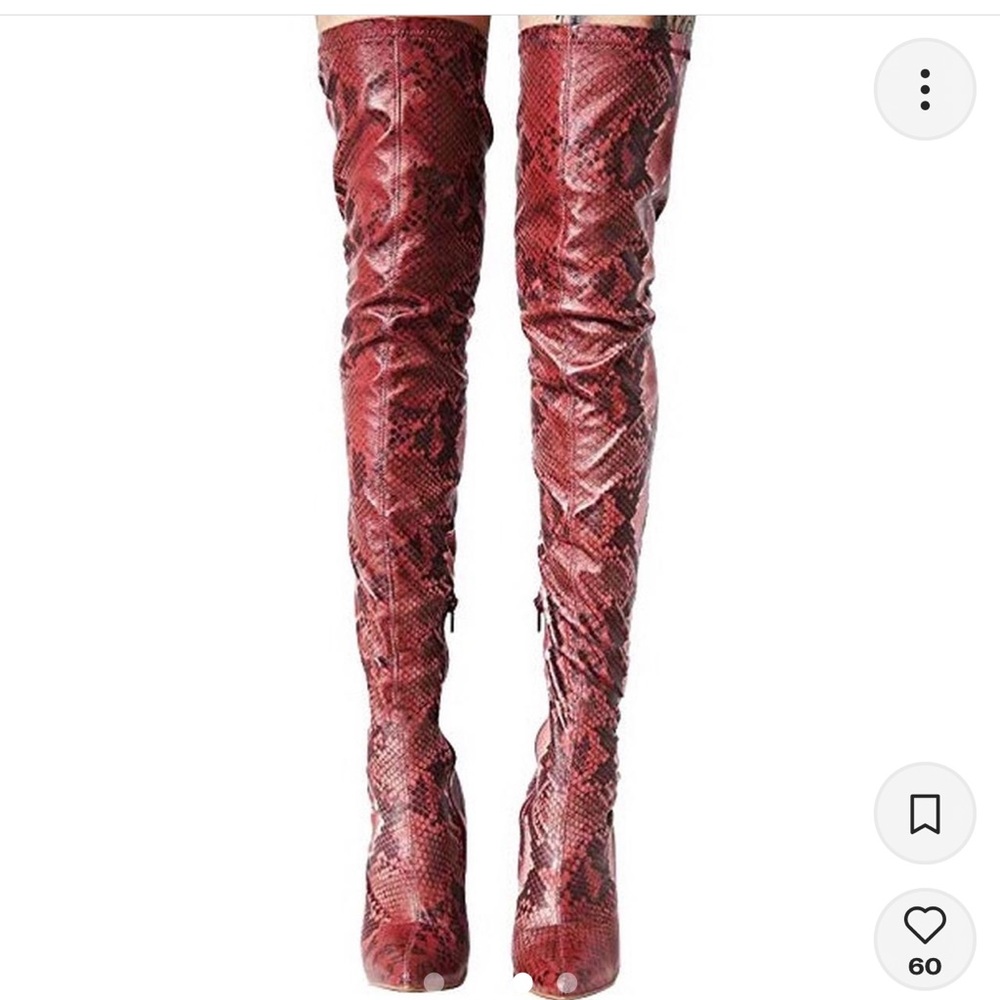 Dolls Kill knee high boots